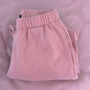 Pink brandy Melville sweatpants
